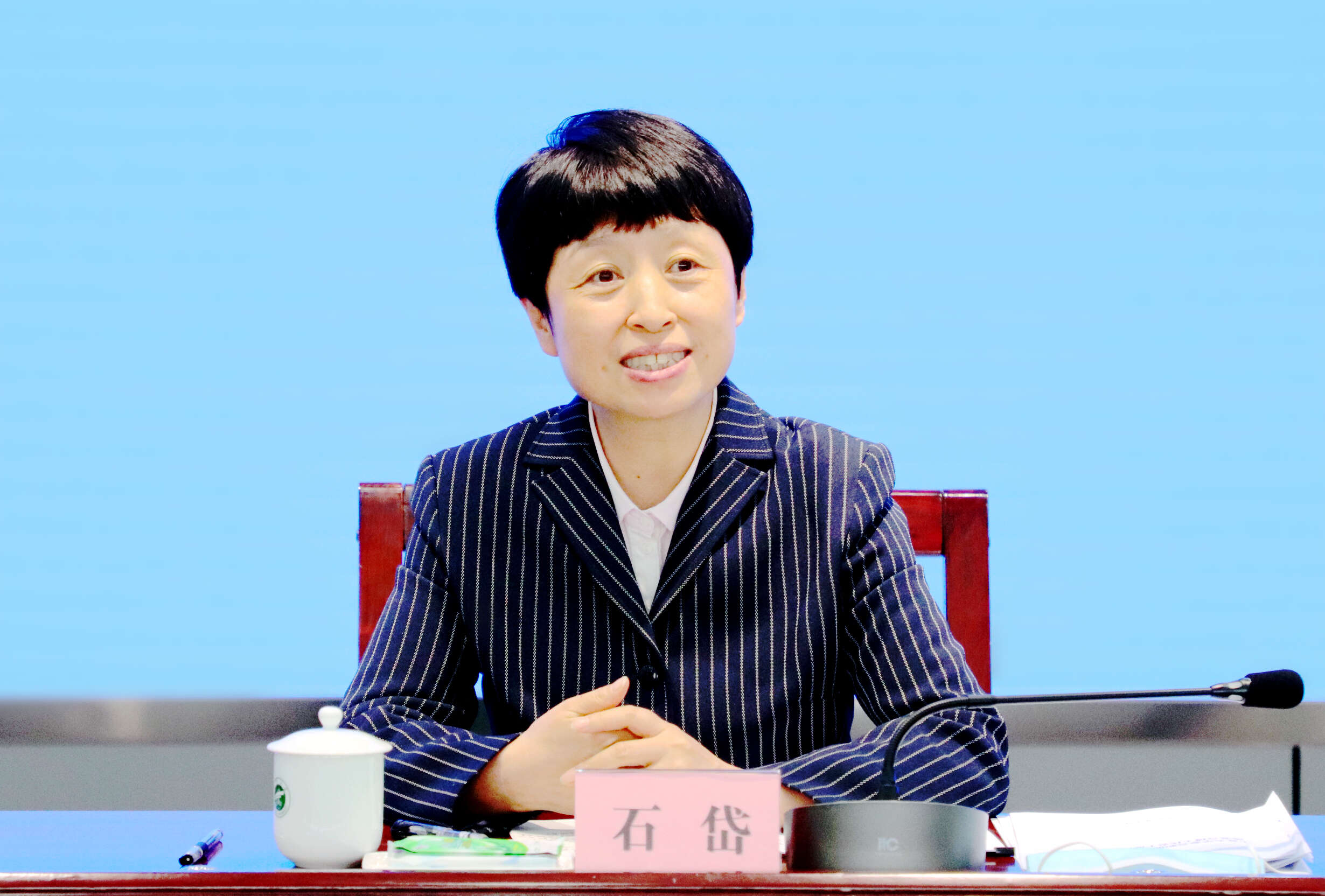 自治区党委常委、组织部部长石岱一行调研我校人才工作